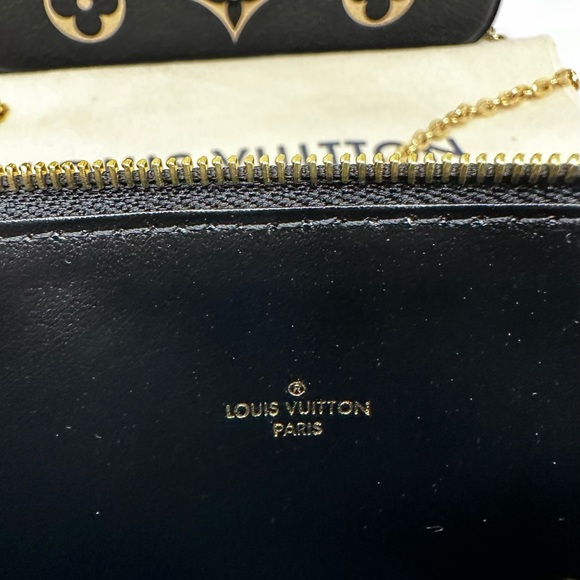 Louis Vuitton FÉLICIE POCHETTE  Bicolor Monogram Empreinte Leather - Picture 7 of 13